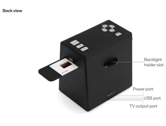 Kogan 5 In 1 Combo Scanner For Films Photos Business Cards SD Card Required NEW