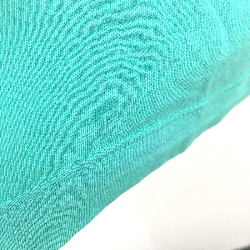 Nike Original Turquoise 100% Cotton Slim Fit Short Sleeve T Shirt Womens Size S