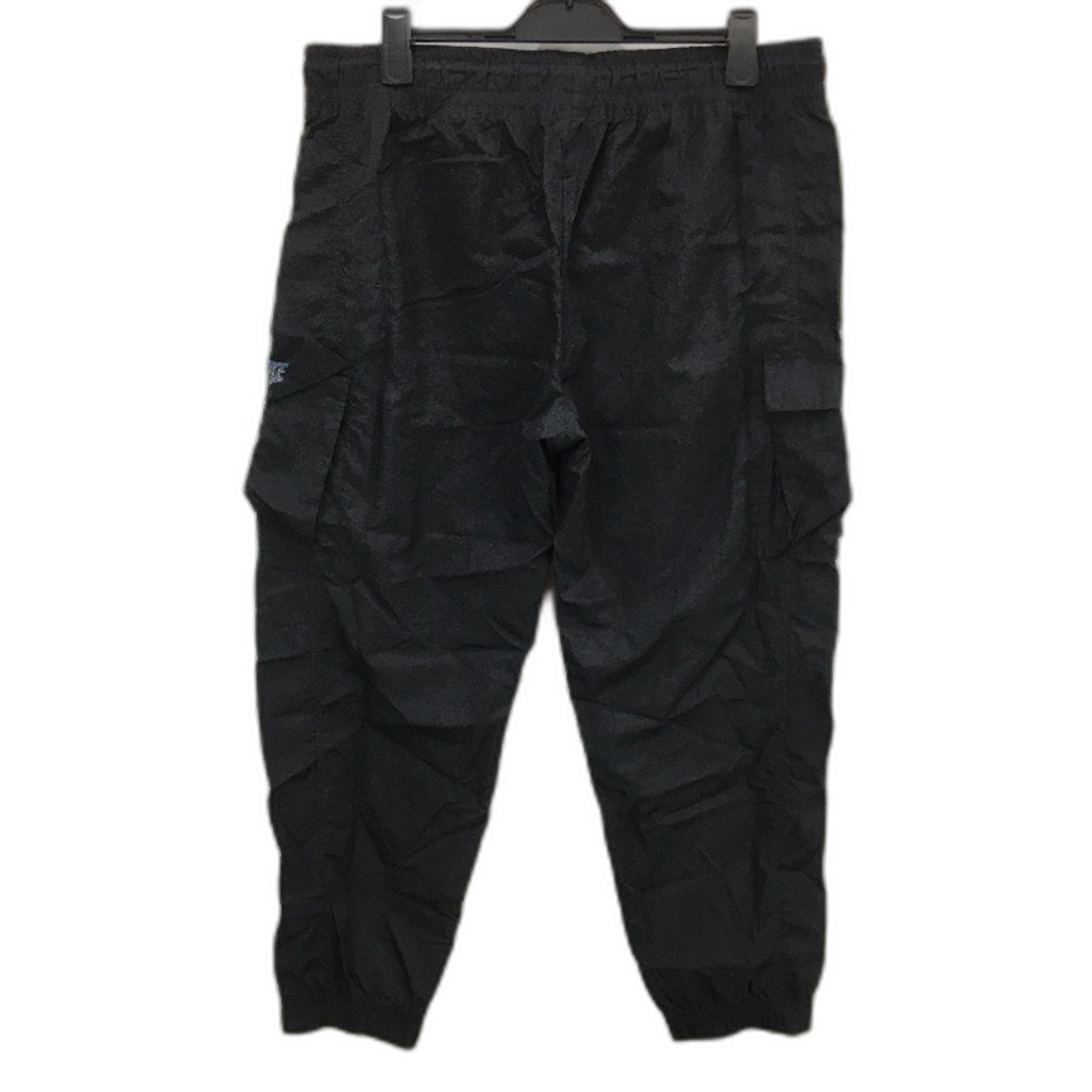 Nike Black Mesh Lined Casual Lightweight Cargo Pants Side Pockets Womens Size XL
