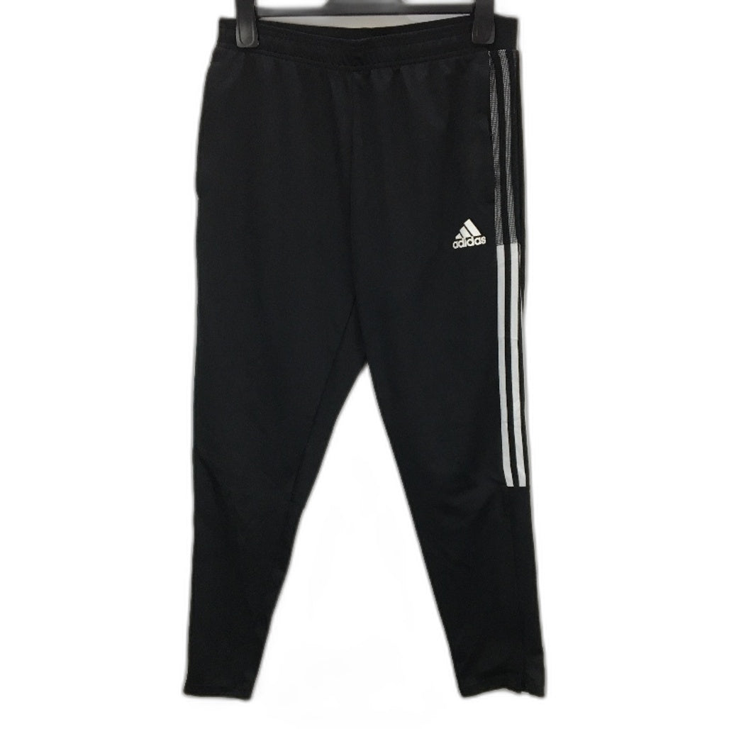 Adidas Primegreen B&W Classic 3 Stripes Sports Pants With Leg Zip Womens Size L