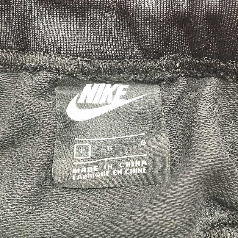 Nike Airmax Black Terry Lined Tracksuit Pants Sweatpants Joggers Mens Size L