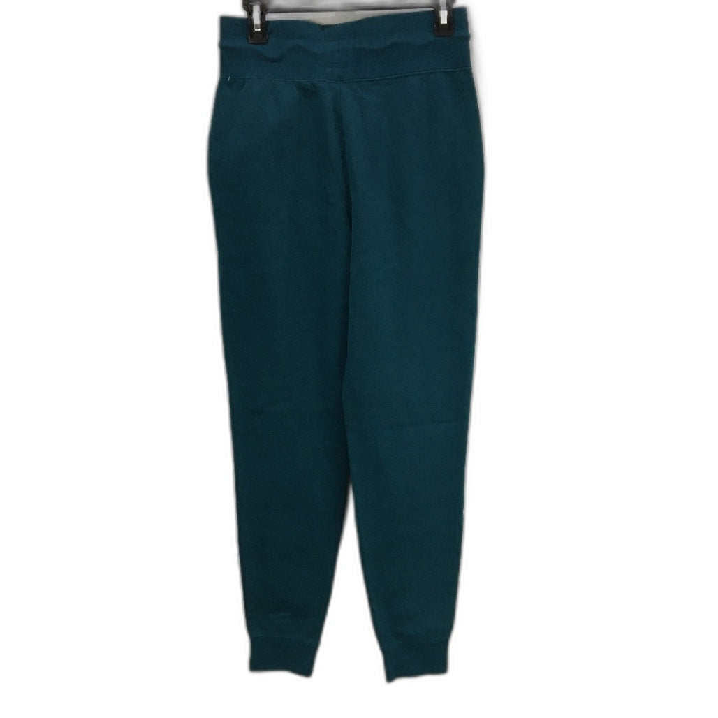 Nike Teal Tracksuit Pants Sweatpants Wide Elastic Waistband Womens Size S