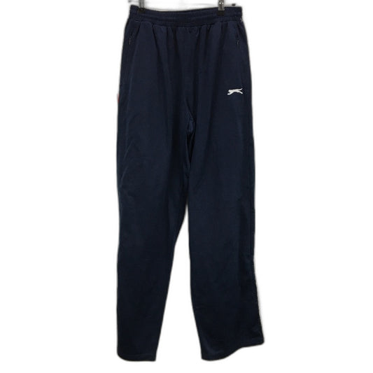 Puma Navy Warm Fleece Lined Sweatpants Joggers Elastic Waistband Mens Size M