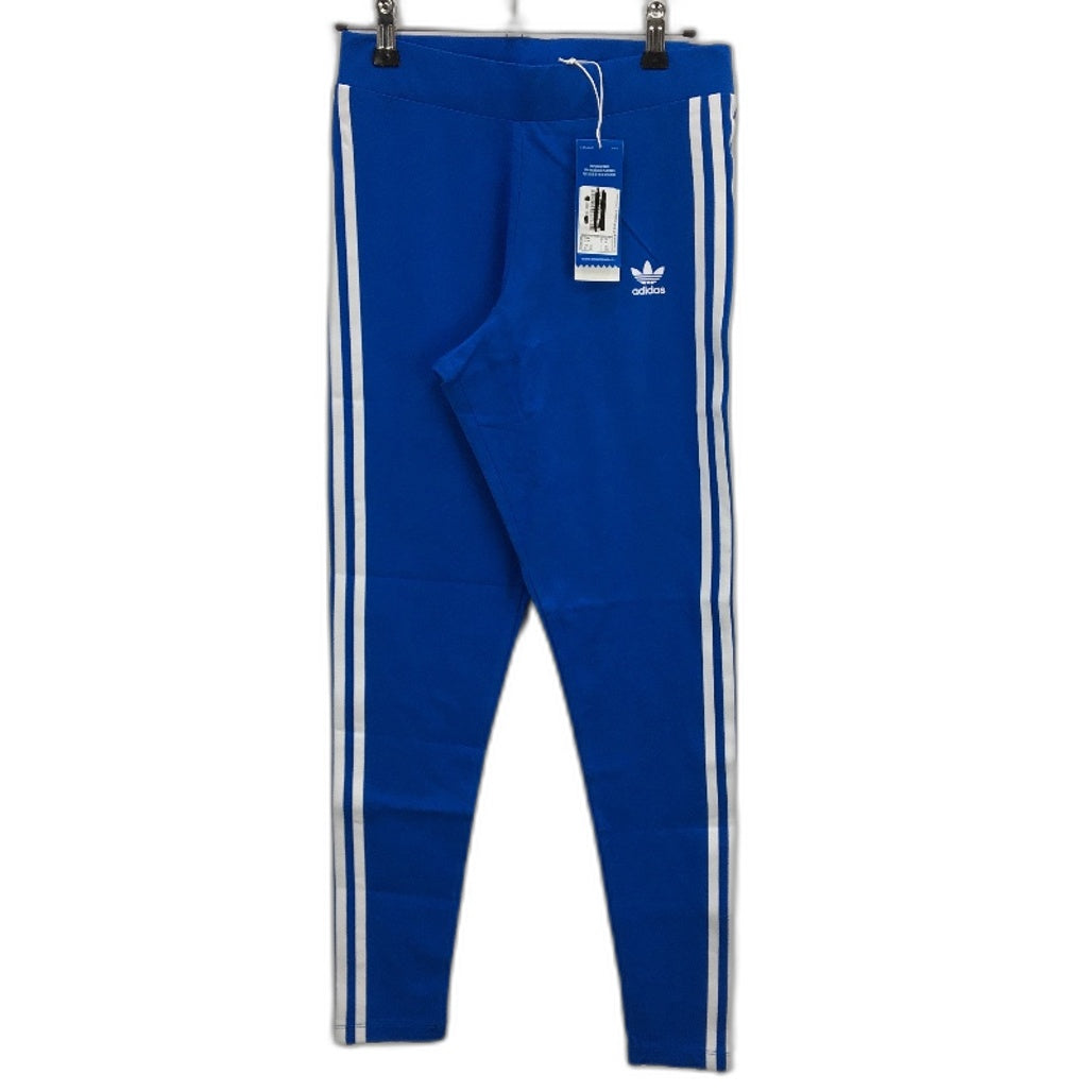 Adidas AdiColor Classics 3 Stripes Blue Bird Cotton Tights Ladies Size UK 12 NEW