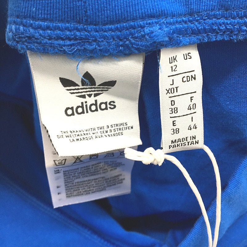 Adidas AdiColor Classics 3 Stripes Blue Bird Cotton Tights Ladies Size UK 12 NEW