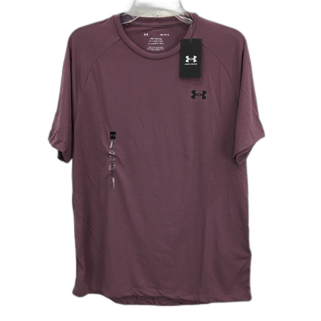 Under Armour Tech 2.0 Short Sleeve Purple Training Shirt Mens Size Medium NEW