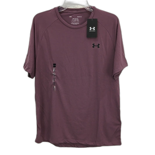 Under Armour Tech 2.0 Short Sleeve Purple Training Shirt Mens Size Medium NEW