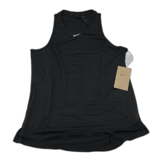 Nike Dri-Fit One Stantard Fit Black Training Tank Ladies Size Medium NEW