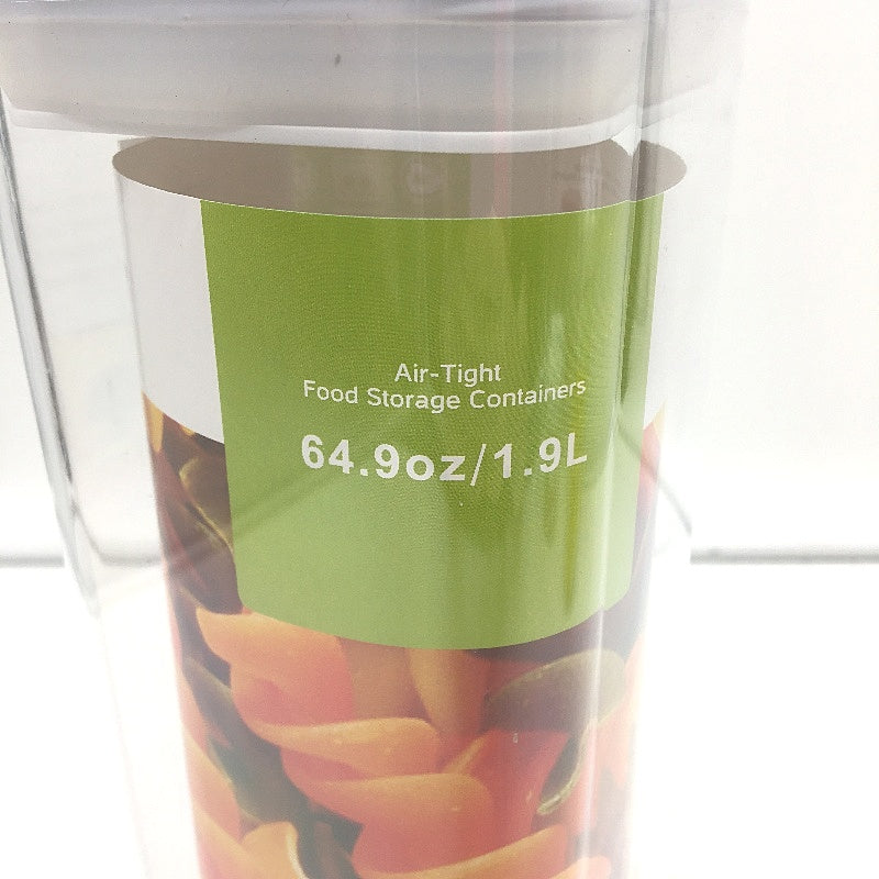 Cinimax 14 Pack Flip Lock White Lids Plastic Food Storage Containers NEW