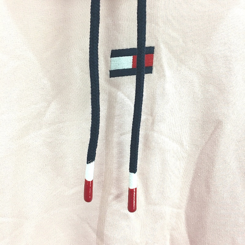 Tommy Hilfiger Sport Pink Cowl Neck Cotton Training Sweater Ladies Size XS NEW