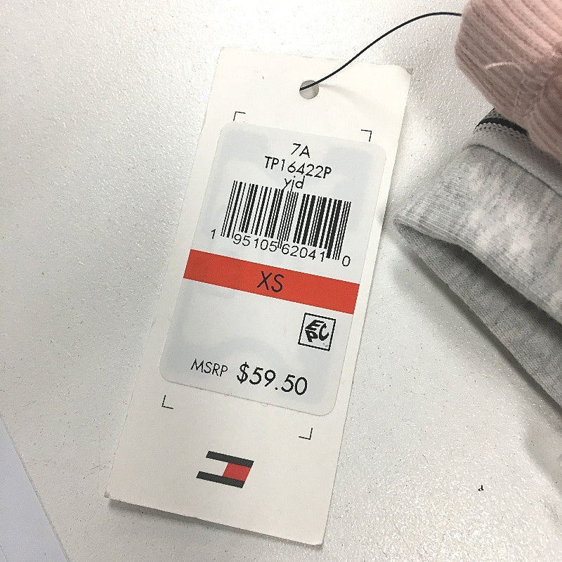 Tommy Hilfiger Sport Pink Cotton Terry Training Jogger Pants Ladies Size XS NEW