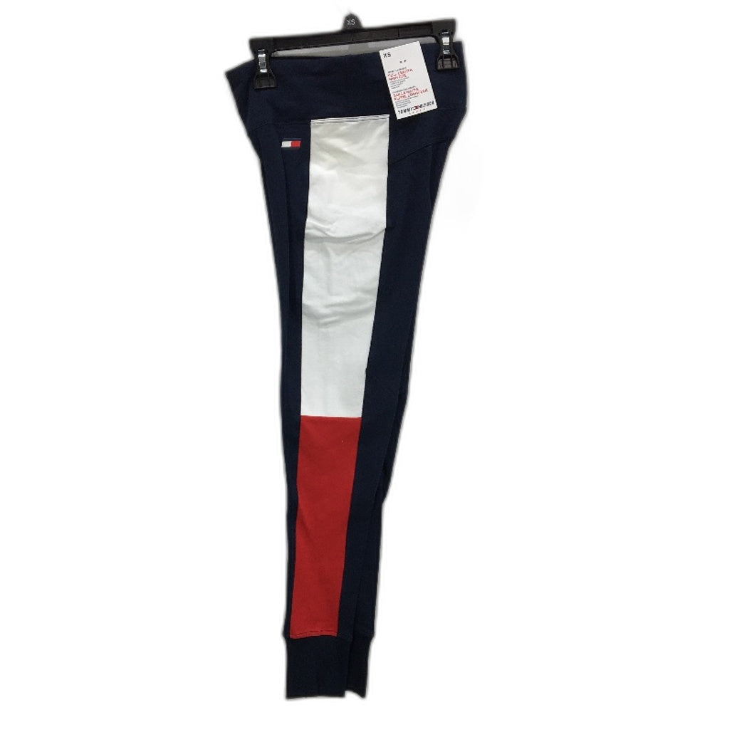 Tommy Hilfiger High Rise Navy Jersey Performance Leggings Ladies Size XS NEW