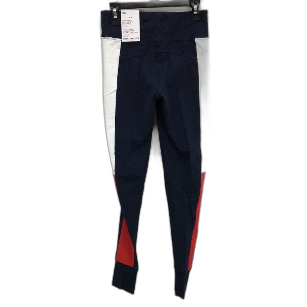 Tommy Hilfiger High Rise Navy Jersey Performance Leggings Ladies Size XS NEW