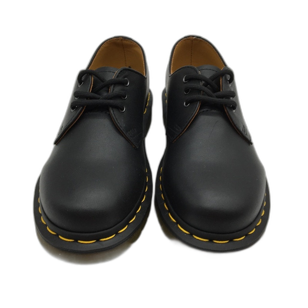 Dr Martins Nappa Standard Fit Black 3 Eye Shoe Unisex US Size M5 L4 EU 36 NEW