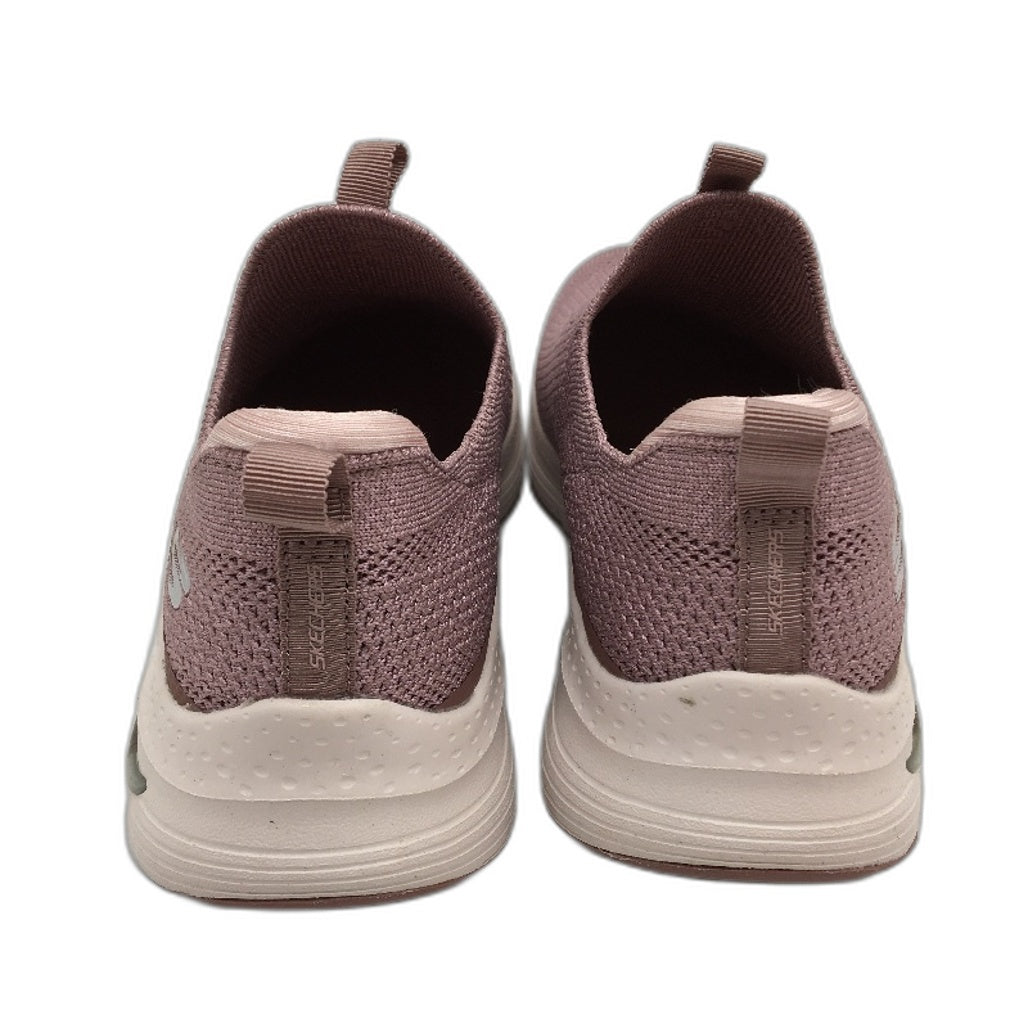 Skechers Vegan Mauve Machine Washable Arch Fit Slip On Shoe Size US 5 EU 35 NEW