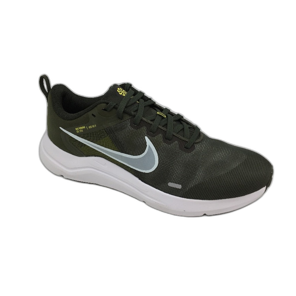 Nike Downshifter 12 Cargo Green Running Sneakers Unisex US M10 L11.5 EU 44 NEW