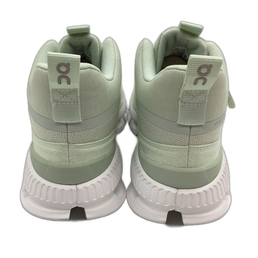 On Running Cloud Hi Mineral Green Running Sneaker Ladies Size US 7.5 EU 38.5 NEW