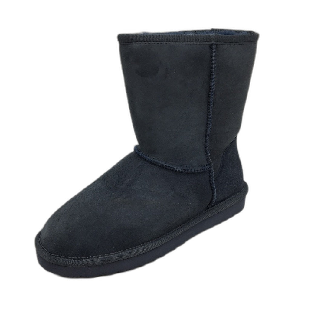 UGG Outback Australian Sheepskin Blue Short Boots Unisex Size EU 41 M8 L9 NEW