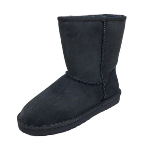 UGG Outback Australian Sheepskin Blue Short Boots Unisex Size EU 41 M8 L9 NEW