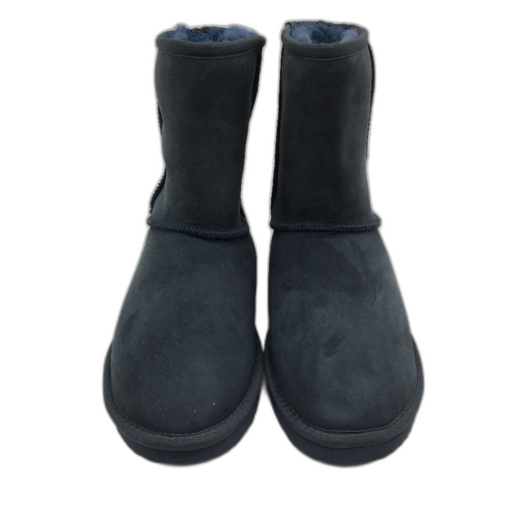 UGG Outback Australian Sheepskin Blue Short Boots Unisex Size EU 41 M8 L9 NEW