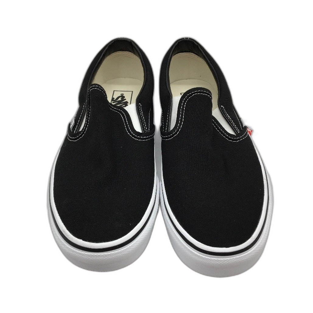 Vans Black Classic Slip On Old Skool Skate Sneakers Unisex US M9 L10.5 EU 42 NEW