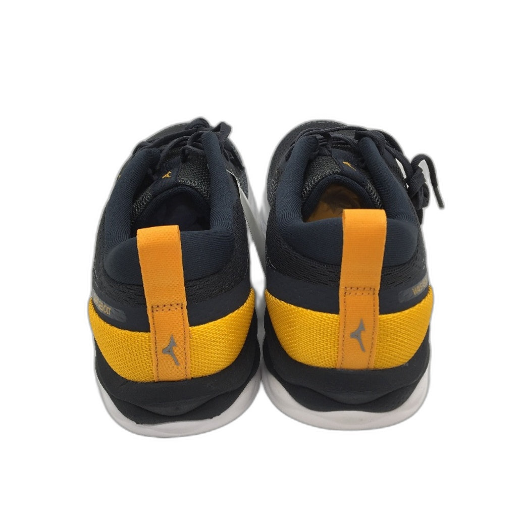 Mizuno Wave Revolt Navy & Orange Running Sneakers Mens Size US 10 EUR 43 NEW