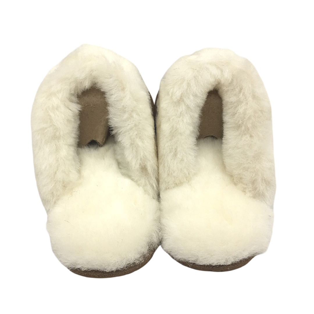 UGG Outback Sheepskin Chestnut Tan Scuff Slippers Size Mens 11 Ladies 12 NEW