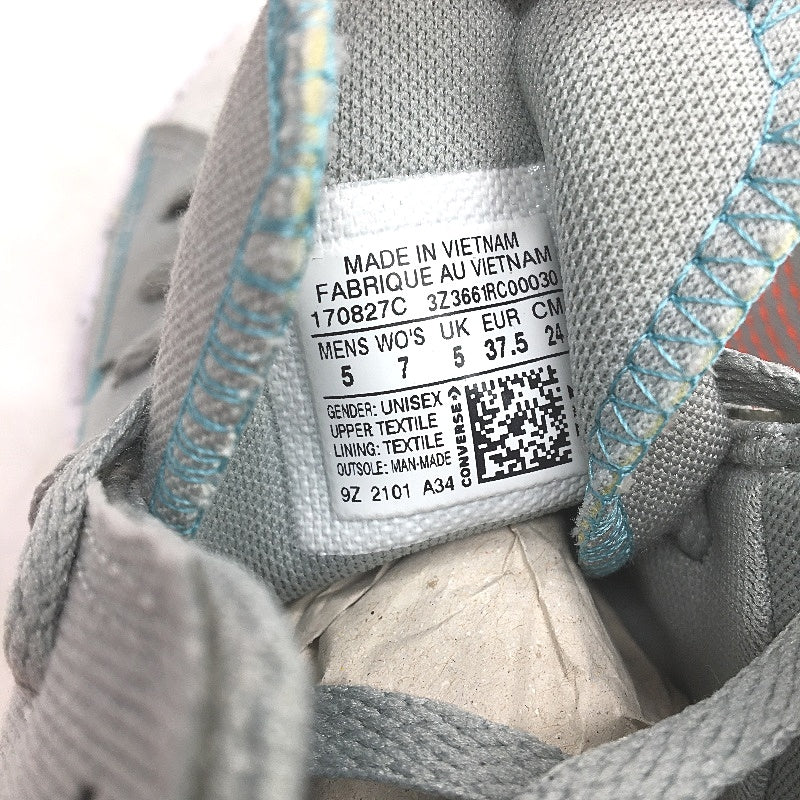 Converse Grey Speckled Sole All Star CTAS Crater Hi Top Sneakers Size M5 L7 NEW