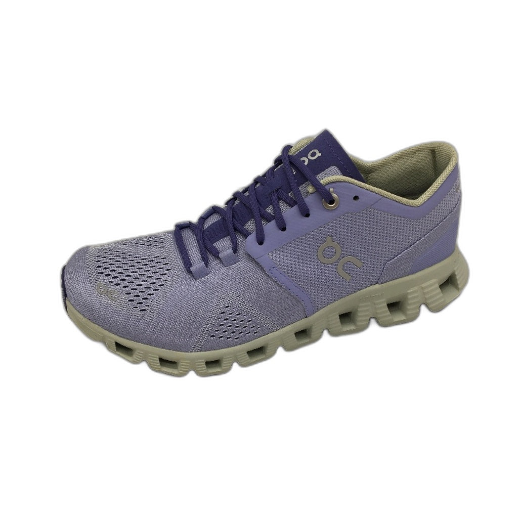 On Running Cloud X Lavender Ice Lace Up Sneaker Shoes Ladies Size US 7 EU 38 NEW