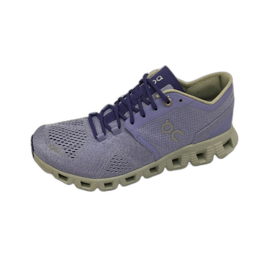 On Running Cloud X Lavender Ice Lace Up Sneaker Shoes Ladies Size US 7 EU 38 NEW