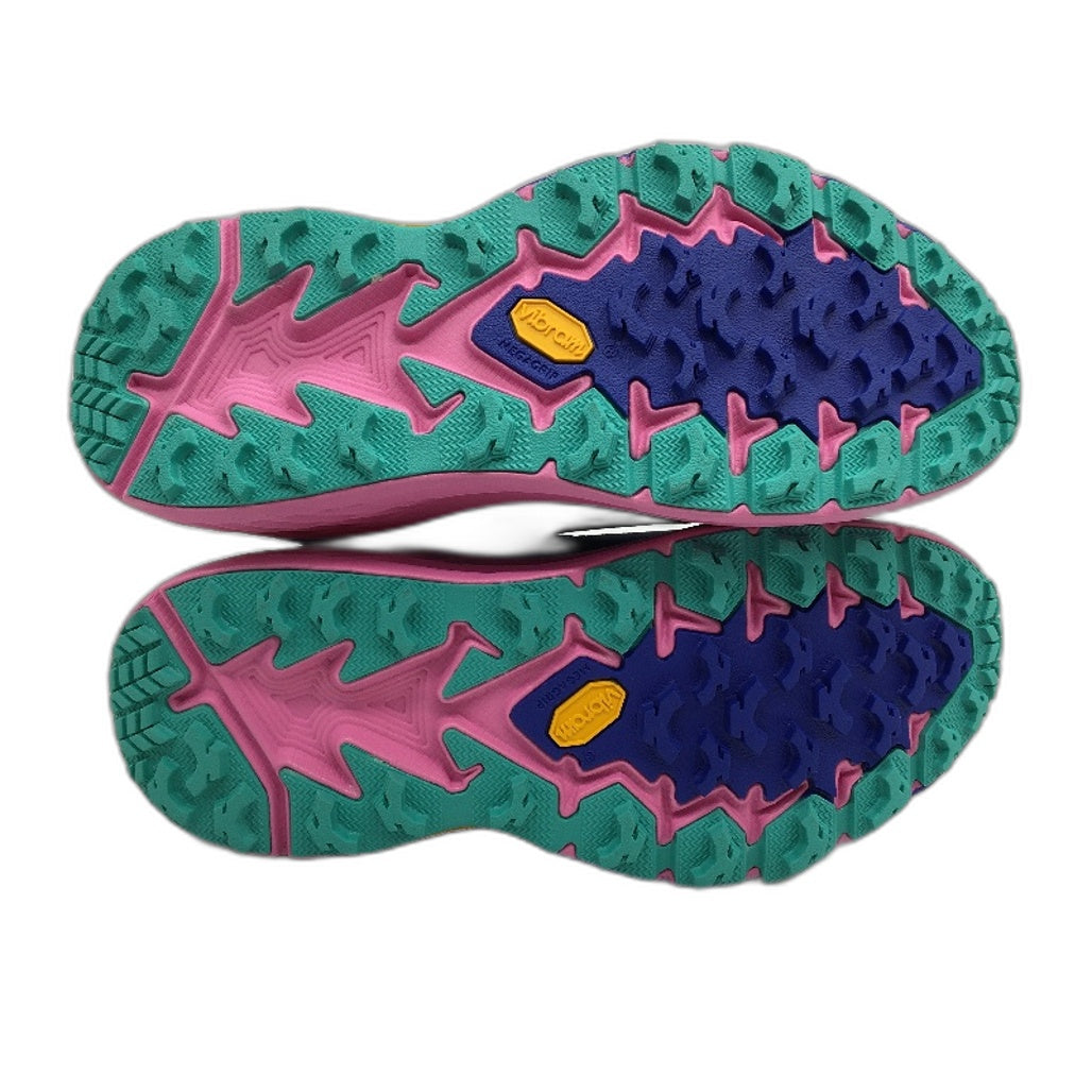 Hoka Vibram Megagrip Blue & Pink Speedgoat 4 Sneaker Ladies Size US 8.5 EU40 NEW