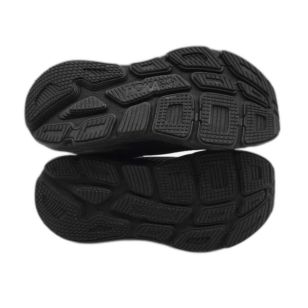 Hoka Solid Black Bondi 7 Running Thick Sole Sneaker Mens Size US 8.5 EU 42 NEW