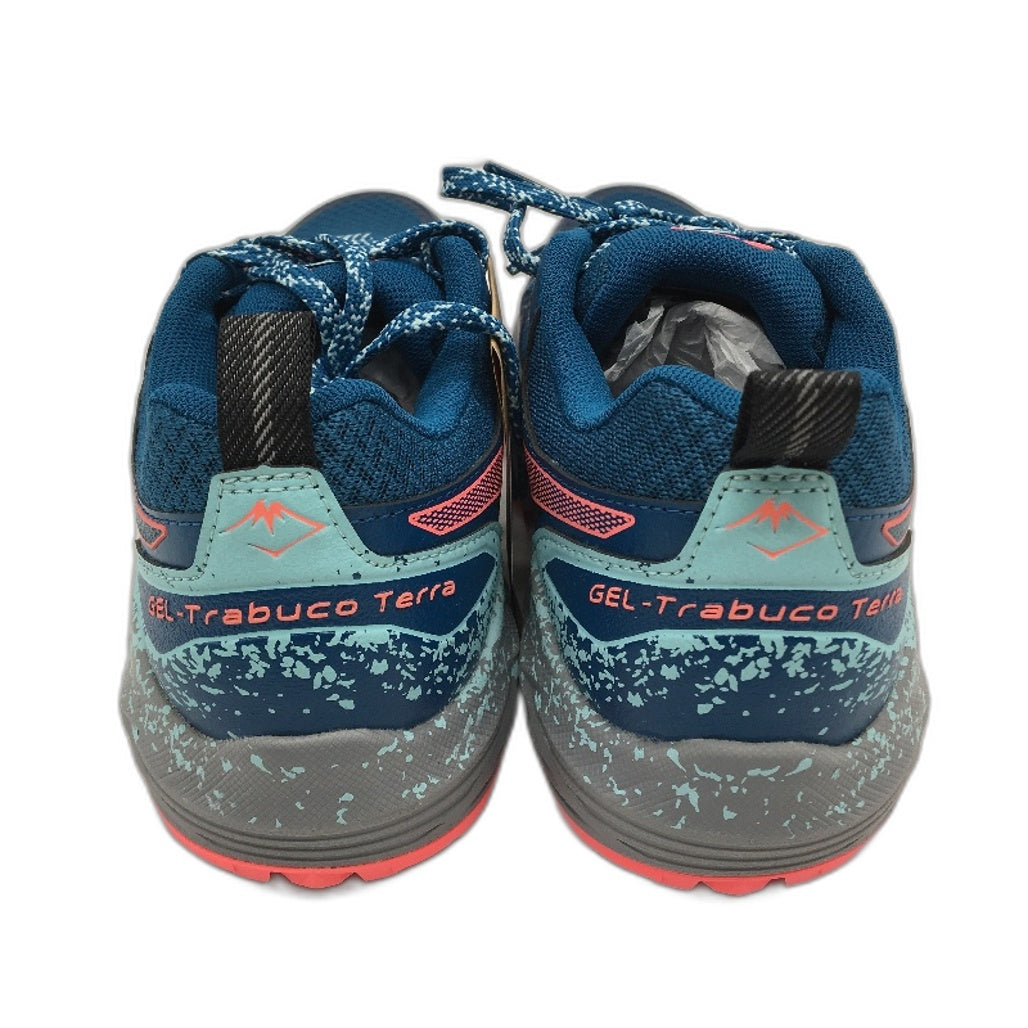 Asics Gel-Trabuco Terra Deep Sea Teal Flyte Foam Sneakers Ladies US8.5 EU40 NEW