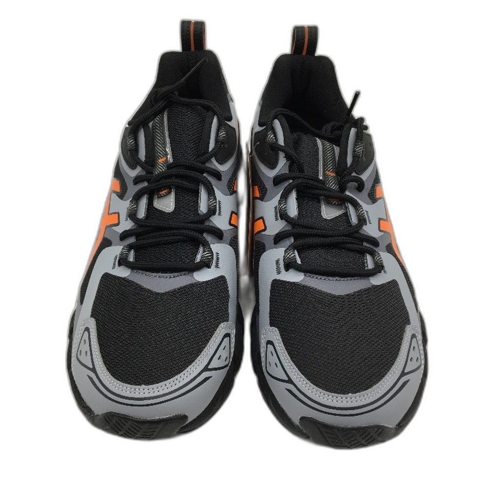 Asics Otholite Gel-Quantum 180 Grey & Orange Sneakers Mens US 10.5 EU 44.5 NEW