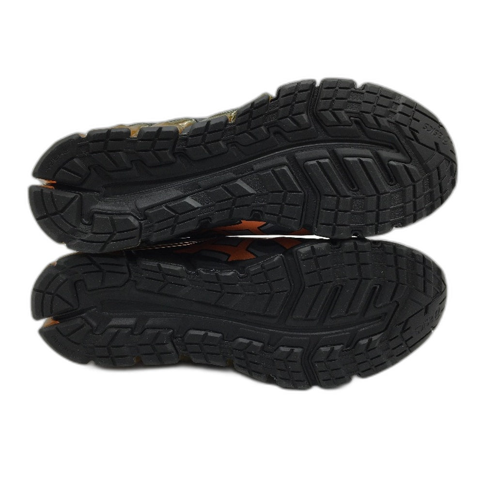 Asics Otholite Gel-Quantum 180 Grey & Orange Sneakers Mens US 10.5 EU 44.5 NEW