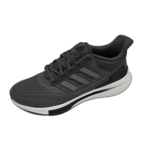 Adidas EQ21 Run Charcoal Grey Running Sneakers Ladies Size US 8.5 EUR 40 NEW