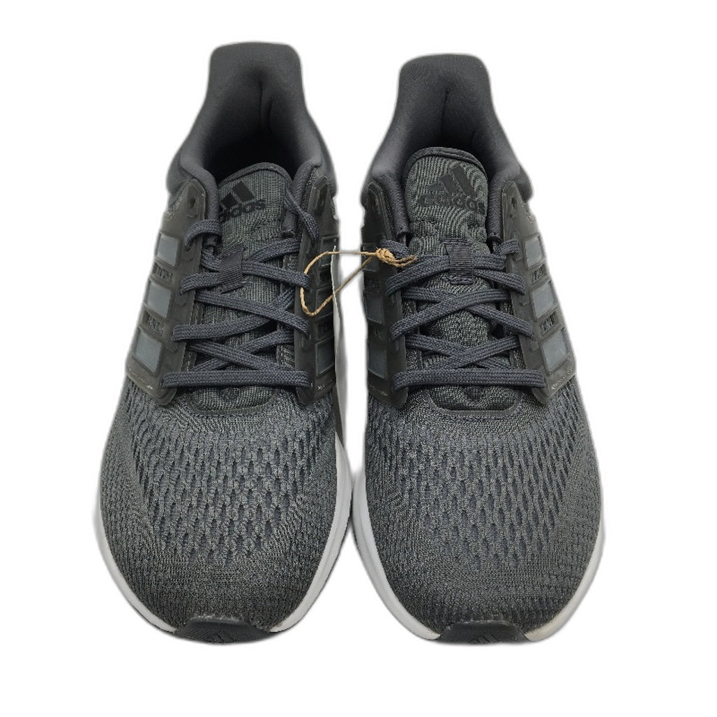 Adidas EQ21 Run Charcoal Grey Running Sneakers Ladies Size US 8.5 EUR 40 NEW