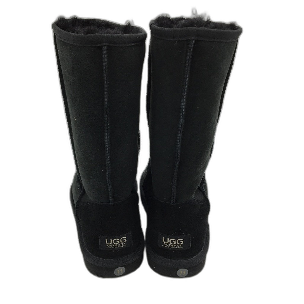 UGG Outback Premium Australian Sheepskin Long Classic Boot Unisex M10 L11 NEW