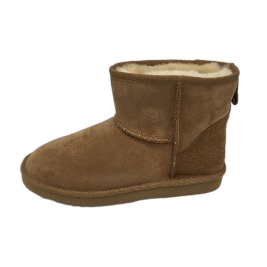 UGG Outback Australian Sheepskin Chestnut Mini Classic Boot Unisex M10 L11 NEW