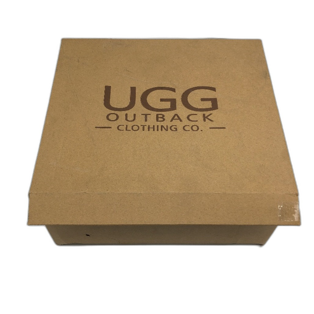UGG Outback Australian Sheepskin Chestnut Mini Classic Boot Unisex M10 L11 NEW