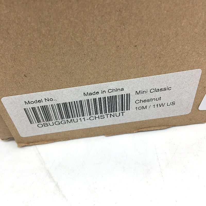 UGG Outback Australian Sheepskin Chestnut Mini Classic Boot Unisex M10 L11 NEW