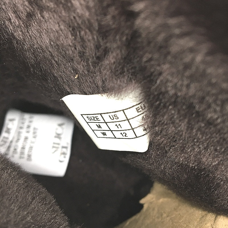 UGG Outback Australian Sheepskin Chocolate Mini Classic Boot Unisex M10 L11 NEW