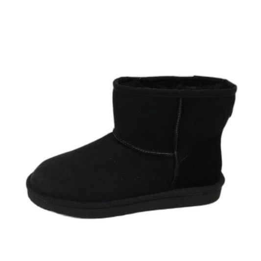 UGG Outback Australian Sheepskin Black Mini Classic Boot Unisex M11 L12 NEW