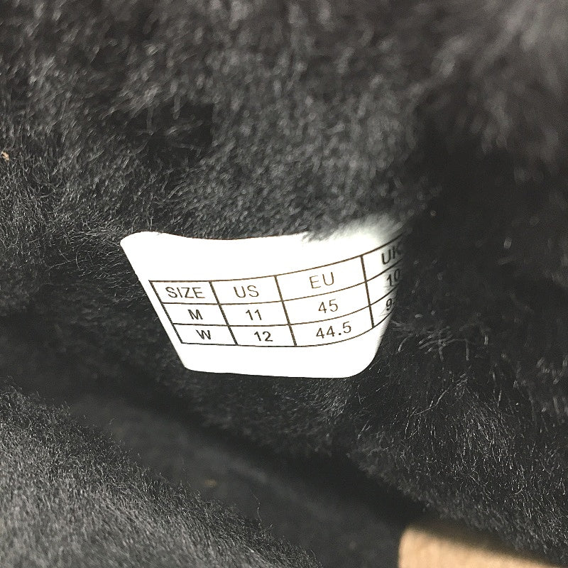 UGG Outback Australian Sheepskin Black Mini Classic Boot Unisex M11 L12 NEW