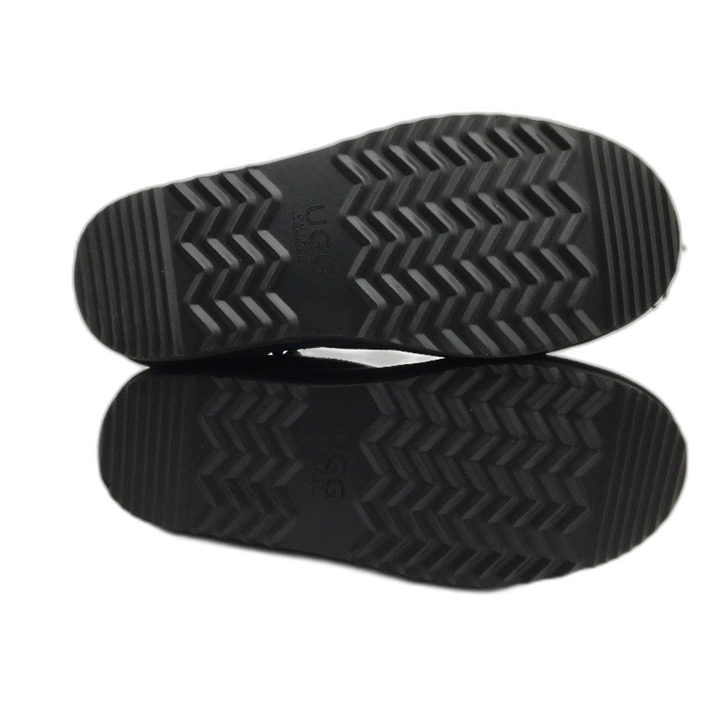 UGG Outback Australian Sheepskin Black Mini Classic Boot Unisex M11 L12 NEW