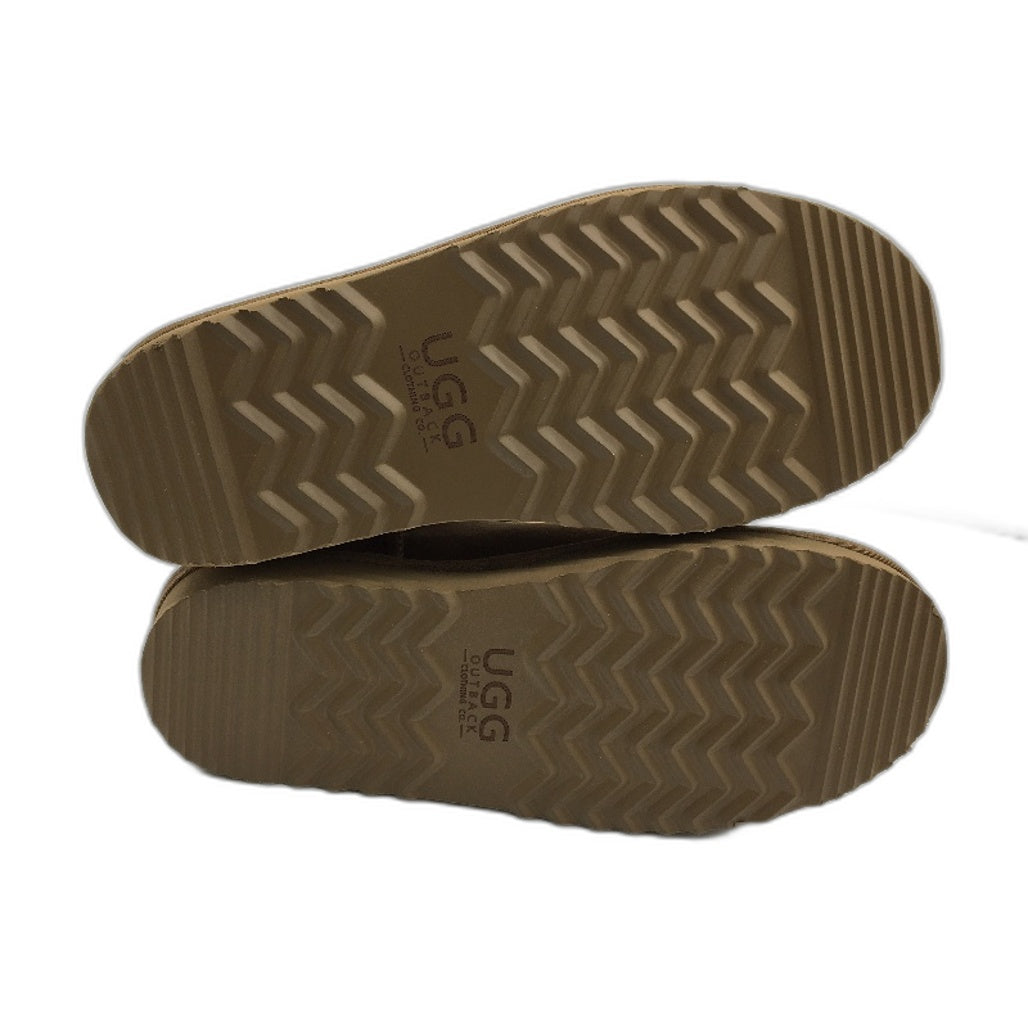 UGG Outback Australian Sheepskin Chestnut Short Classic Boot Unisex M12 L13 NEW