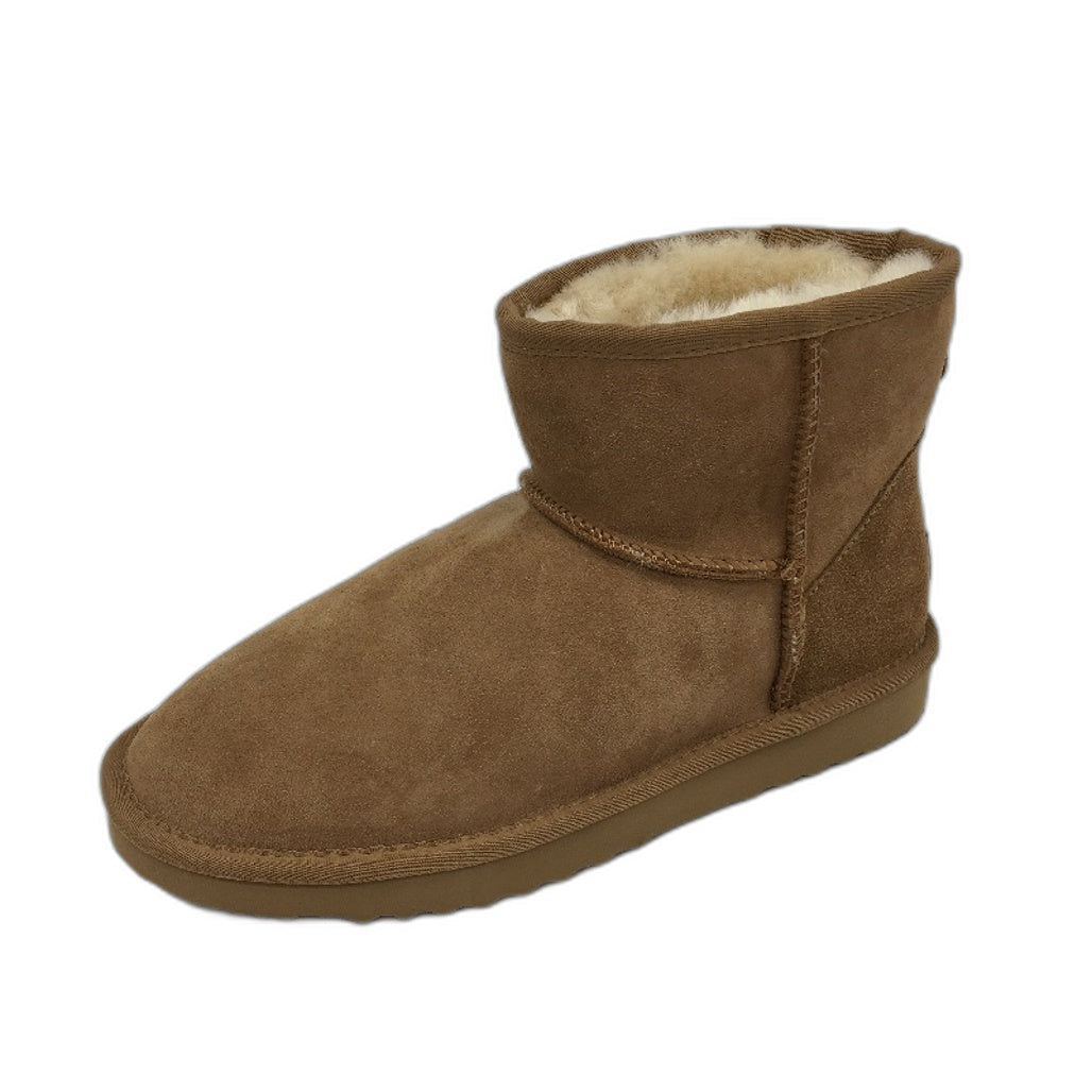 UGG Outback Australian Sheepskin Chestnut Mini Classic Boot Unisex M8 L9 NEW