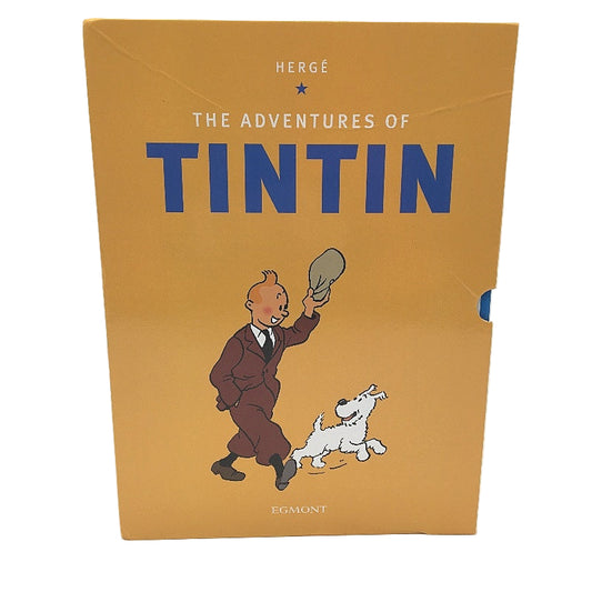 COLLECTABLE 2019 Herge Egmont 'The Adventures Of Tintin' Paperback Boxed Set 23