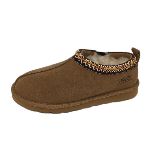 UGG Shepherd Australian Sheepskin Chestnut Valen Slippers Unisex AU M7 L9 NEW