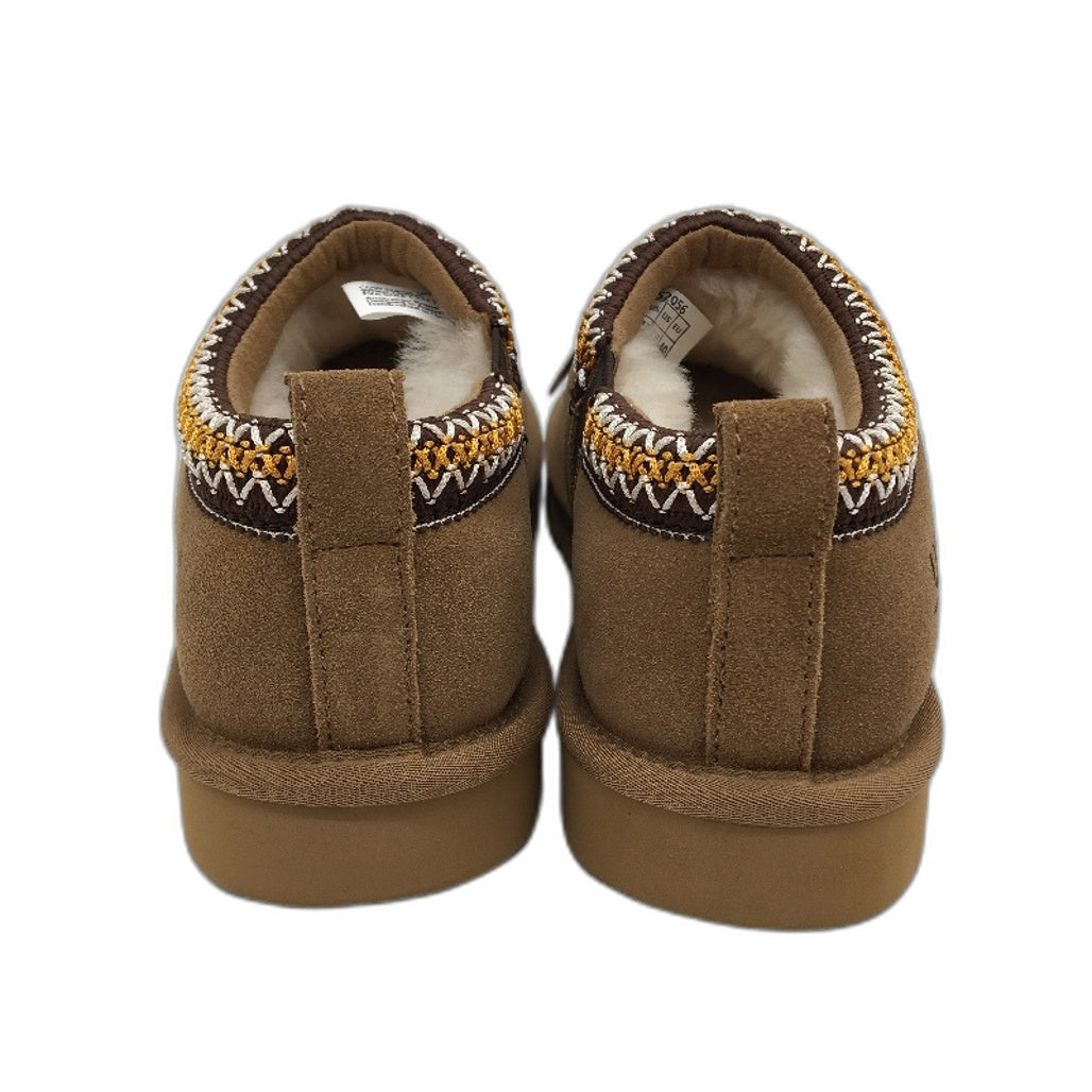 UGG Shepherd Australian Sheepskin Chestnut Valen Slippers Unisex AU M7 L9 NEW